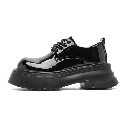 C951277 black Men height increase shoes casual